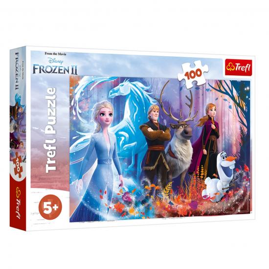 Elsa Frozen II Magic Of Frozen Kutulu Puzzle/Yapboz 100 Parça