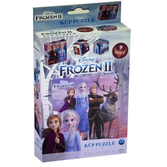 Elsa Frozen Eğitici Küp Puzzle/Yapboz