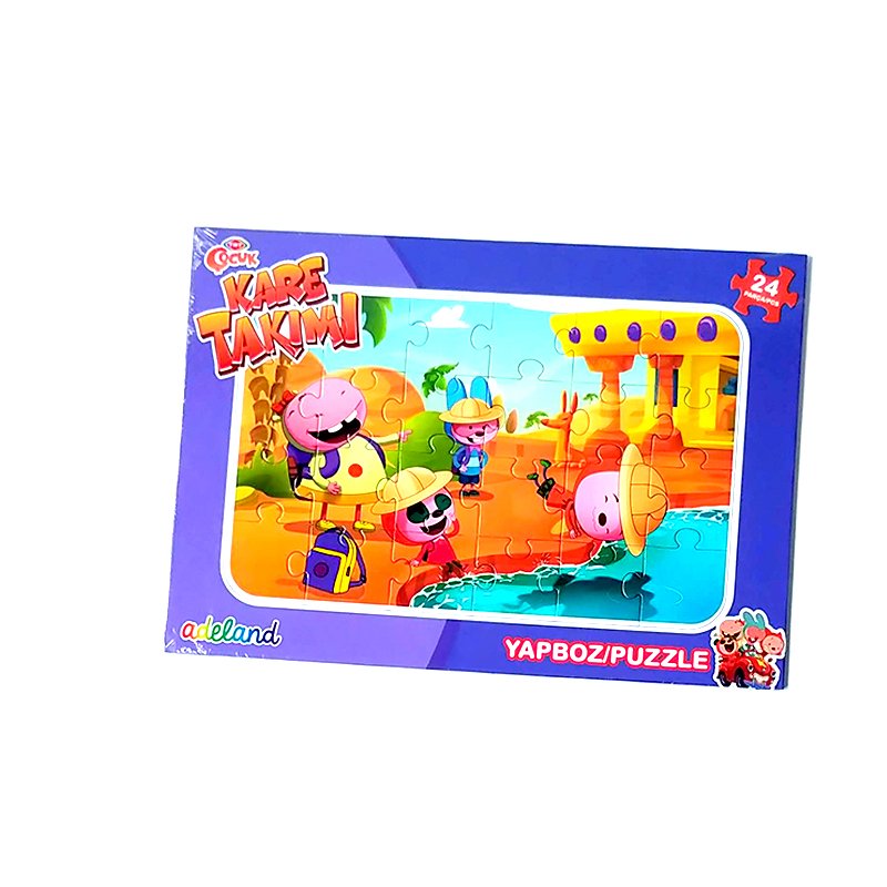 TRT Çocuk Kare Takımı Puzzle/Yapboz 24 Parça