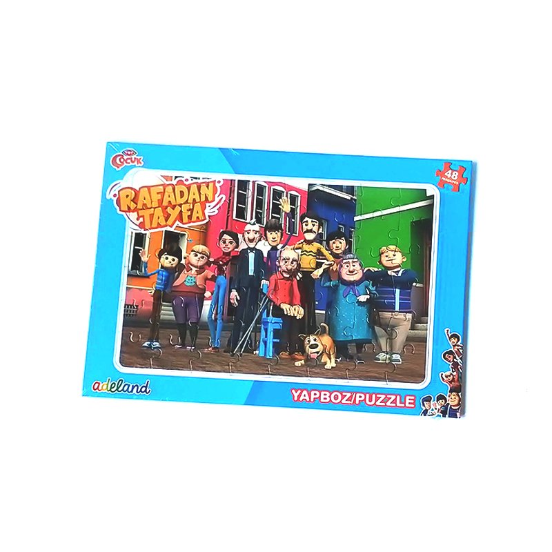 TRT Çocuk Rafadan Tayfa Frame Puzzle/Yapboz 48 Parça