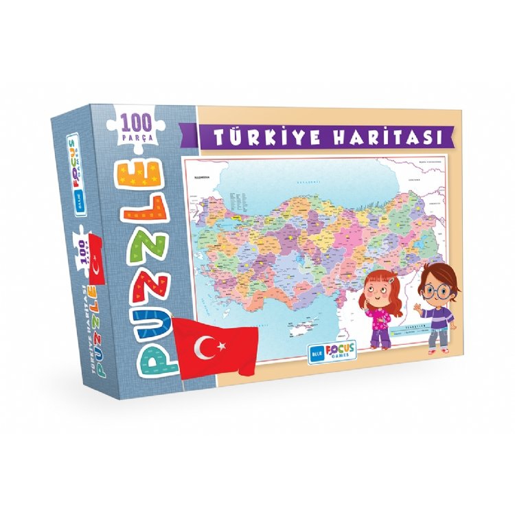Türkiye%20Haritası%20Kutulu%20Puzzle/Yapboz%20100%20Parça%2033x48