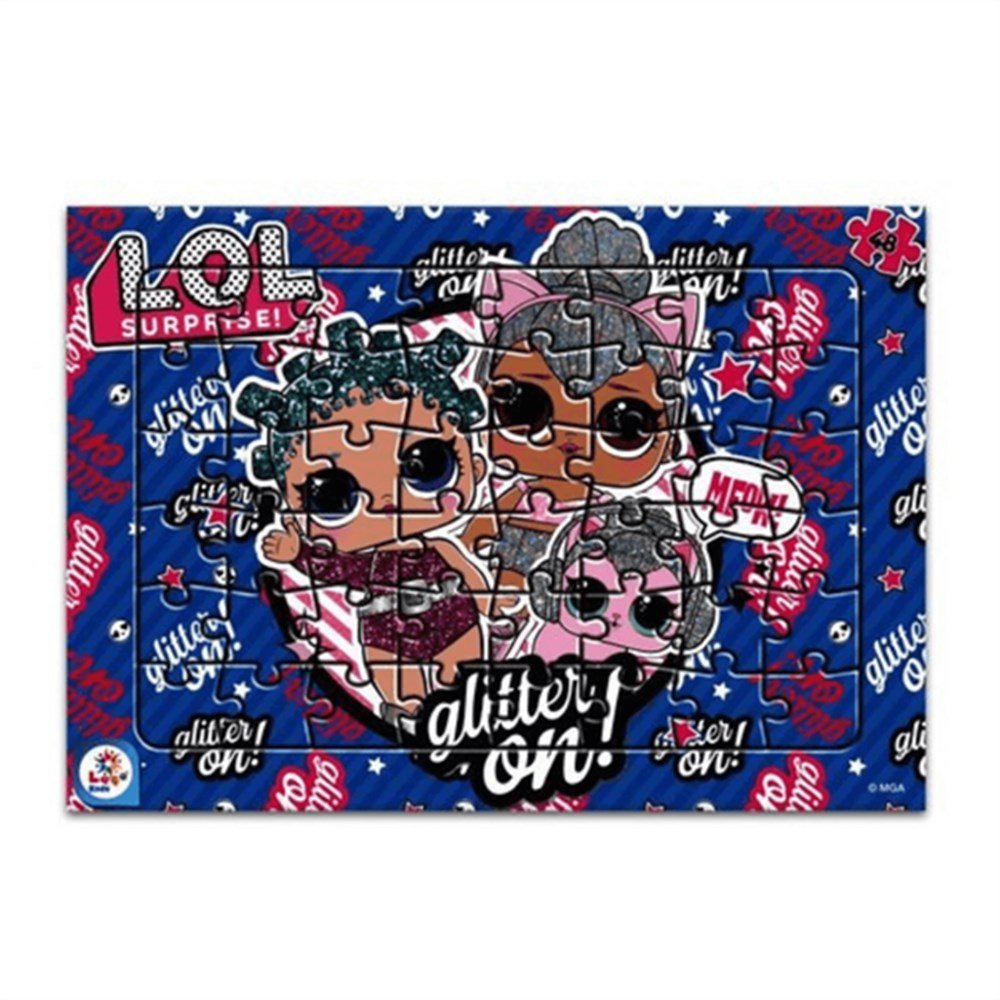 LOL Bebekler Surprise 48 Parça Lisanslı Frame Puzzle/Yapboz