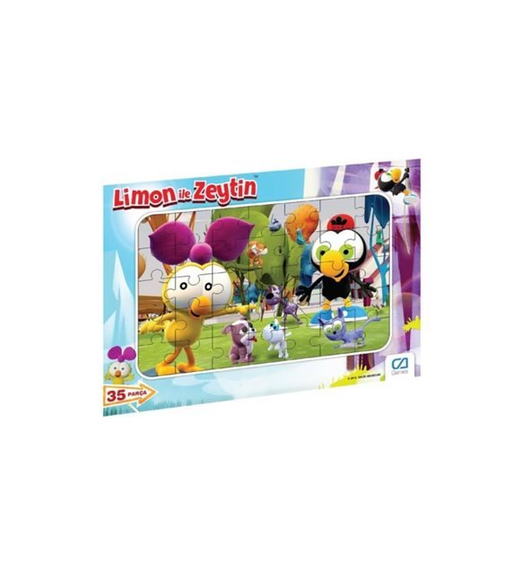 Limon ile Zeytin - Frame Puzzle/Yapboz 35 Parça