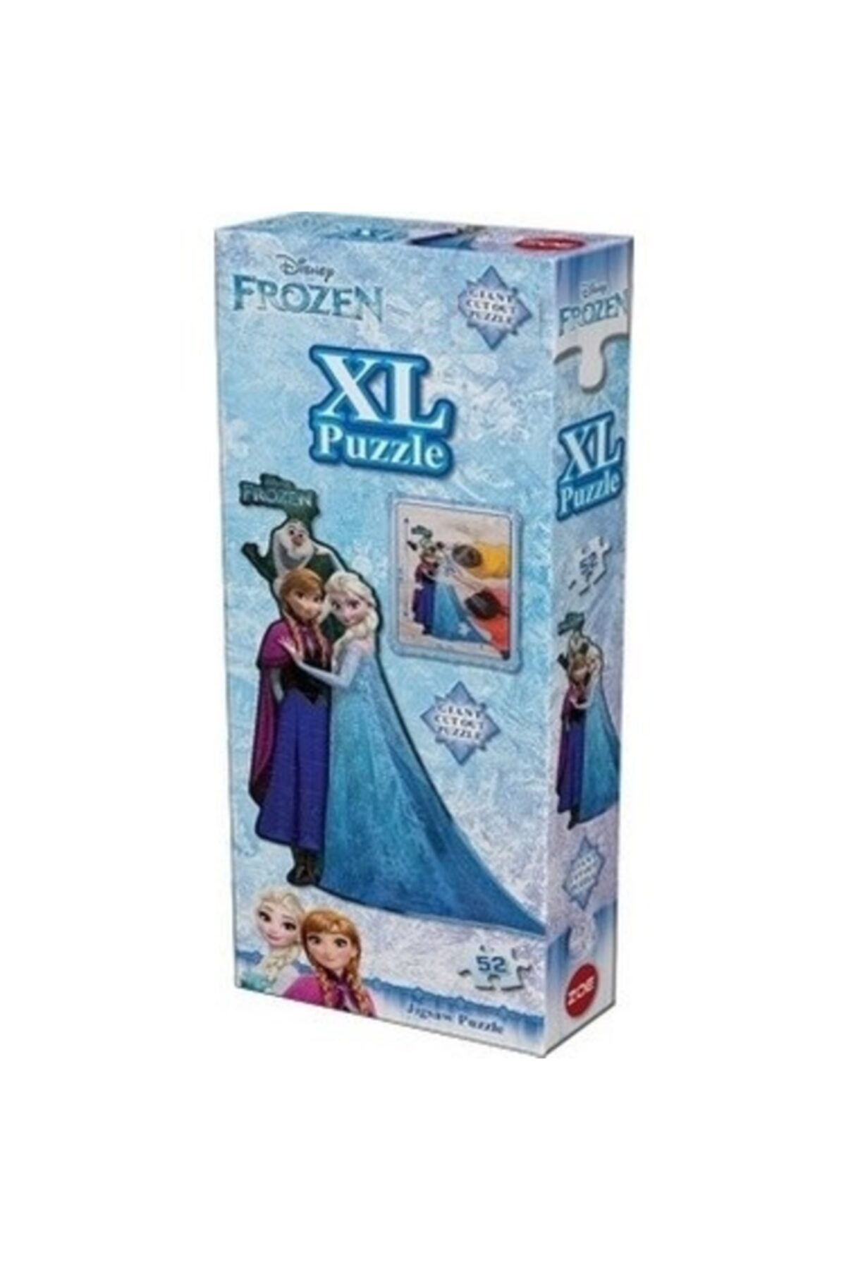 Disney Frozen Elsa ve Anna XL Dev Yer Puzzle/Yapboz (52 Parça)