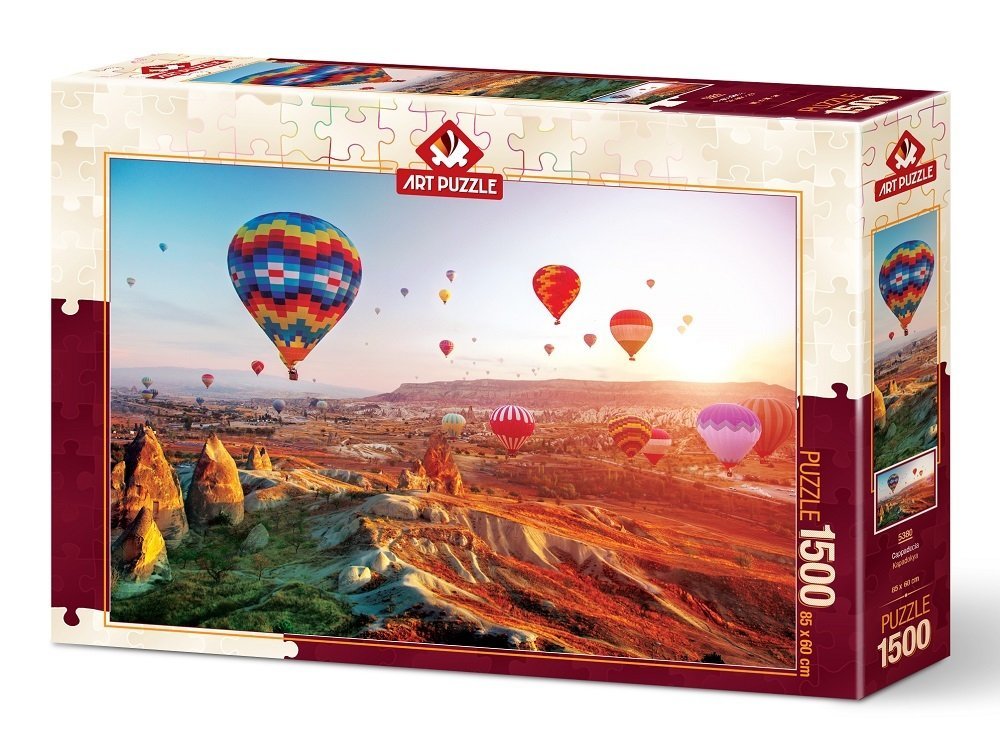 Kapadokya%20Kutulu%20Yetişkin%20Puzzle/Yapboz%201500%20Parça