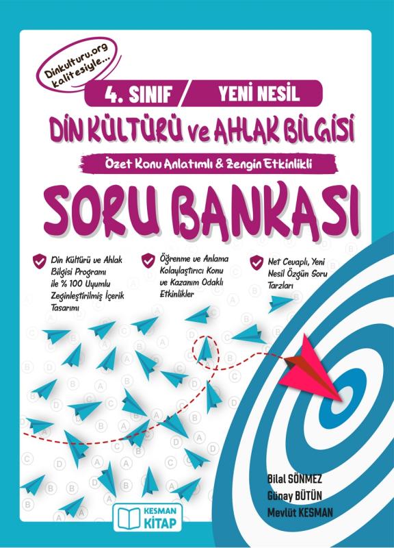 4.Sınıf Din Kültürü ve Ahlak Bilgisi Yeni Nesil Soru Bankası