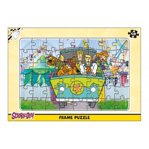 Scooby-Doo%2048%20Parça%20Lisanslı%20Frame%20Puzzle/Yapboz