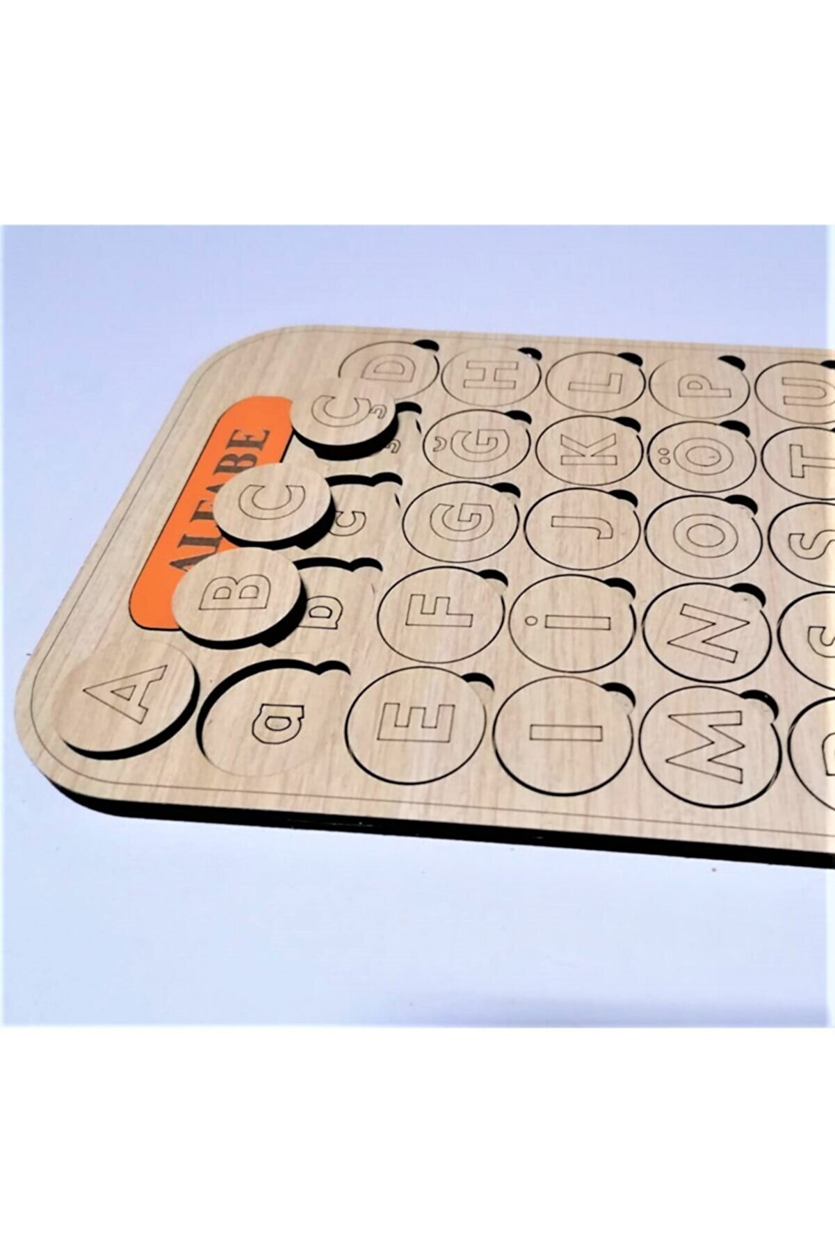 Eğitici Ahşap Harfler/Tetris/Kıtalar Haritası 3’lü Set Bultak/Puzzle