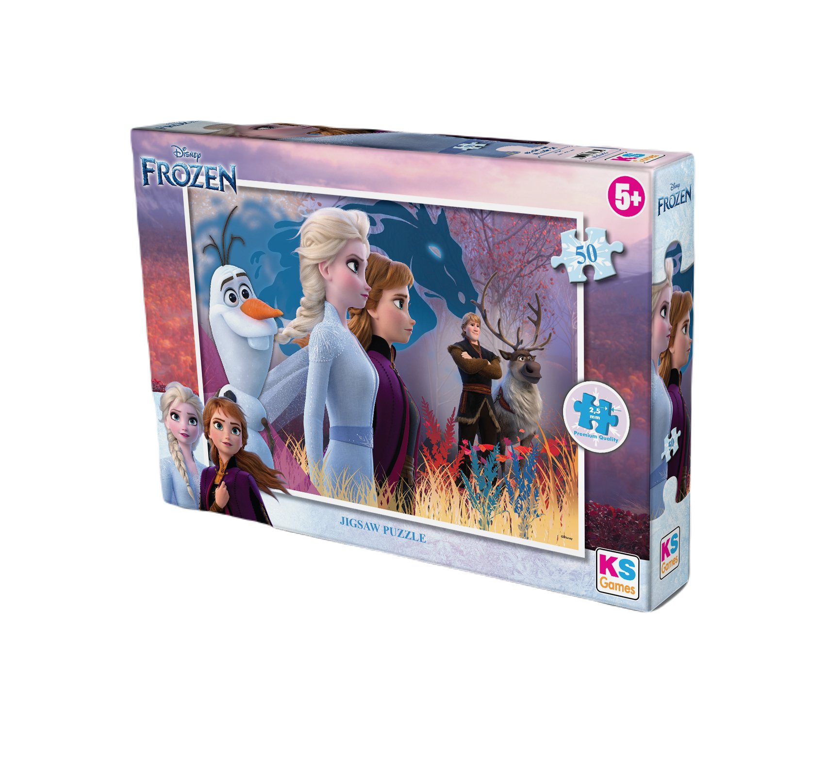 Disney%20Frozen%20Karlar%20Ülkesi%20Elsa%20Kutulu%20Lisanslı%2050%20Parça%20Puzzle/Yapboz