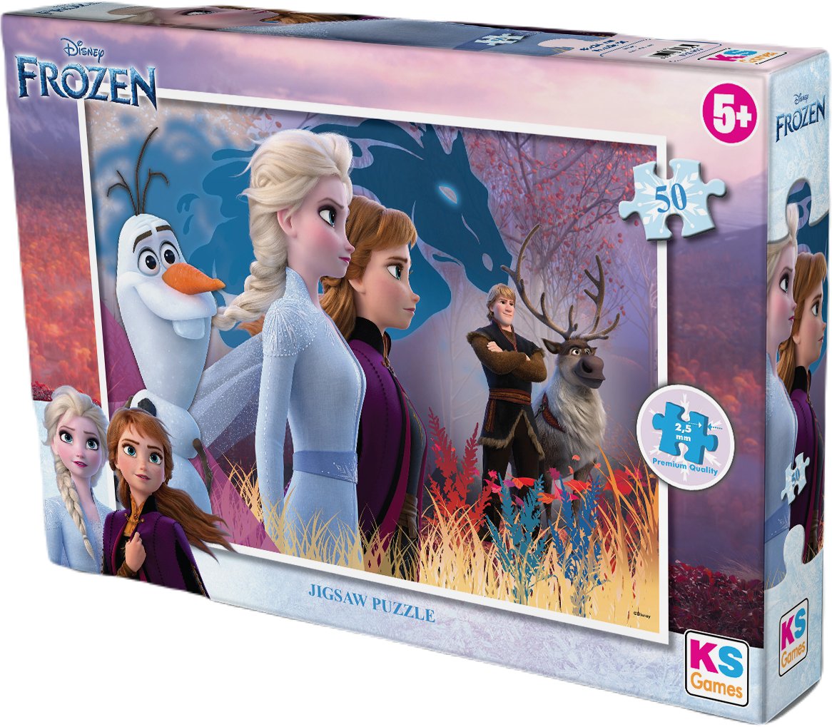 Disney%20Frozen%20Karlar%20Ülkesi%20Elsa%20Kutulu%20Lisanslı%2050%20Parça%20Puzzle/Yapboz