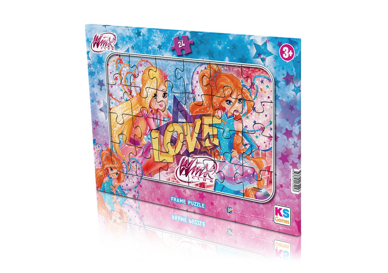Disney Winx Lisanslı Frame Puzzle Yapboz 24 Parça