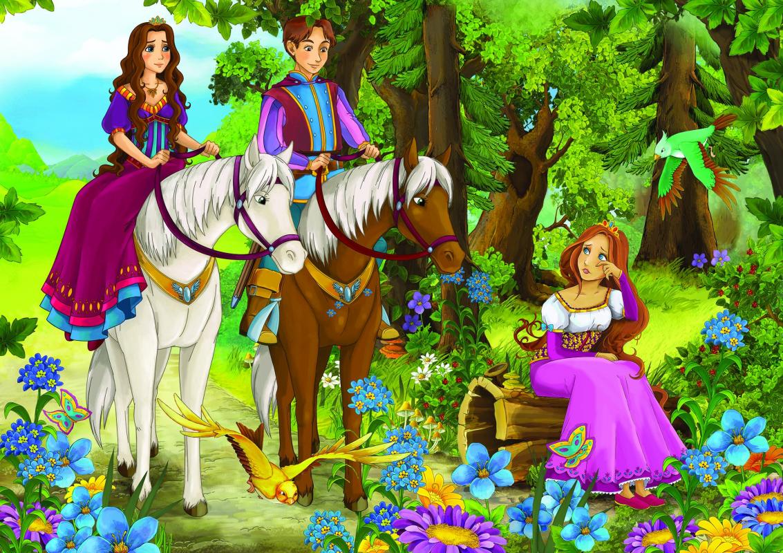 Prensesin Hayali (Princess) 2 li Kutulu Puzzle/Yapboz 100+100 Parça