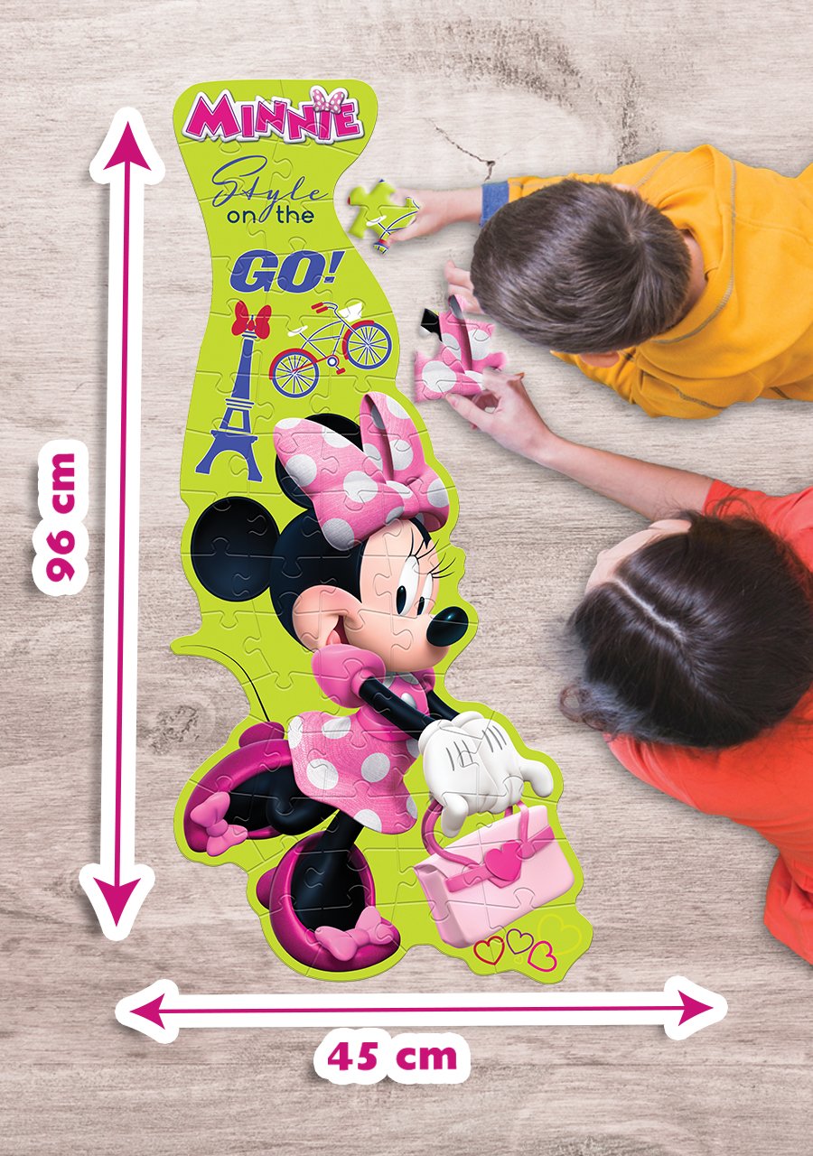 Disney Minnie Mause XL Dev Yer Puzzle/Yapboz (52 Parça)