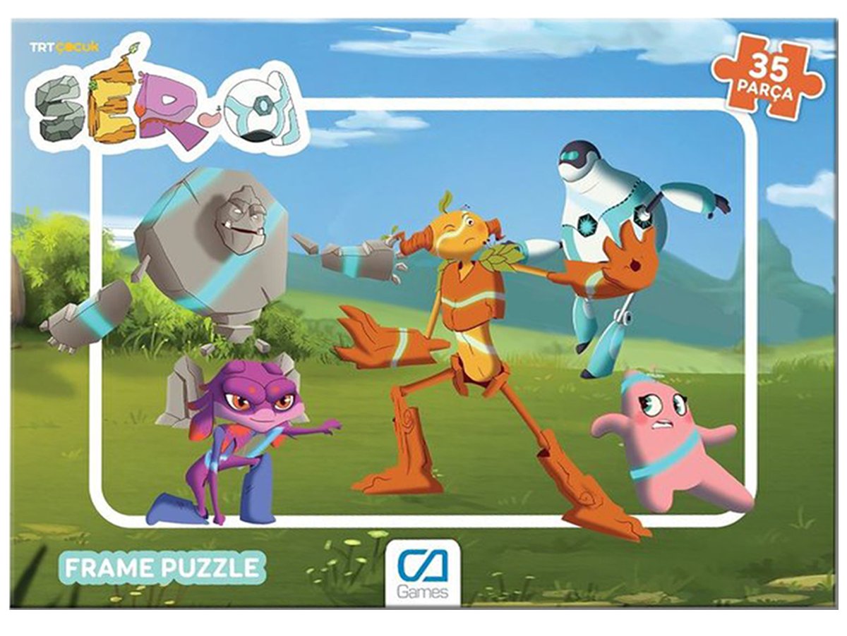 TRT Çocuk Ca Games Ser-O Puzzle/Yapboz 35 Parça