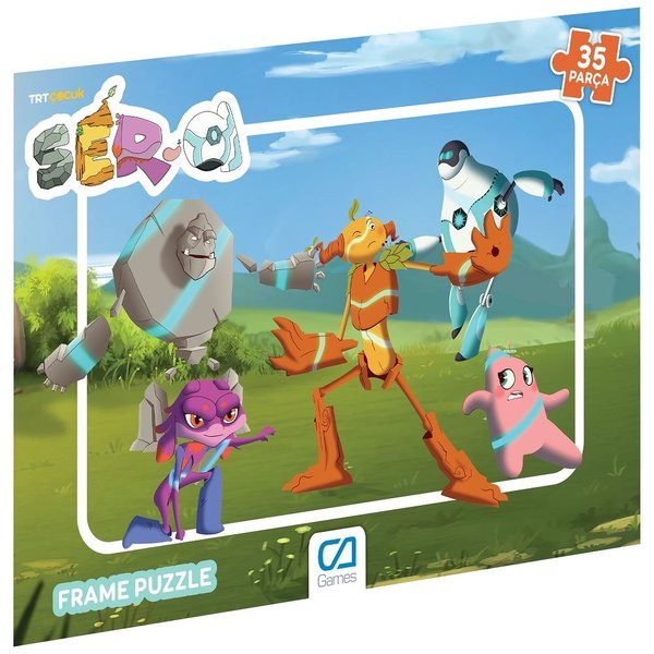 TRT Çocuk Ca Games Ser-O Puzzle/Yapboz 35 Parça