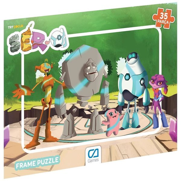 TRT Çocuk Ca Games Ser-O Puzzle/Yapboz 35 Parça