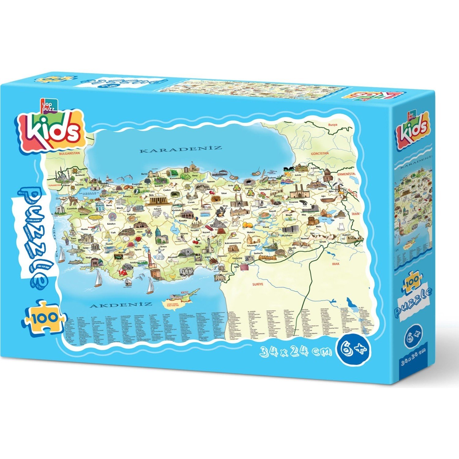 Türkiye%20Kültür%20Haritası%20ve%20İl%20Sınırlarına%20Göre%20Kesilmiş%20Türkiye%20Haritası%202’li%20Puzzle/Yapboz