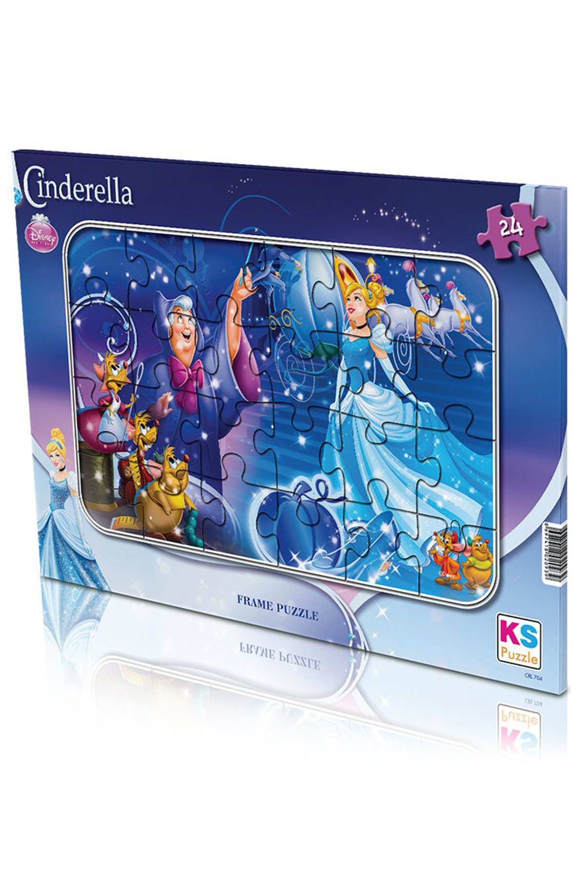 Ks%20Games%20Frozen%20Elsa%20ve%20Sindirella%2024%20parça%20Puzzle/Yapboz%20Seti