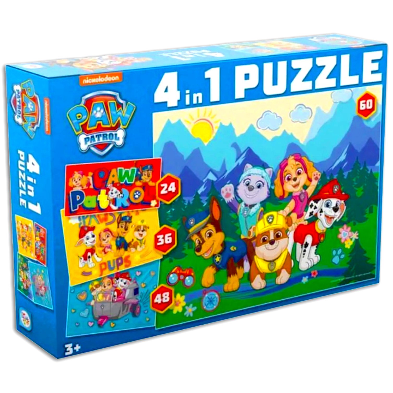 Laço%20Kids%20Paw%20Patrol%20(Pati%20Devriyesi)%204’lü%20Puzzle/Yapboz%20Set