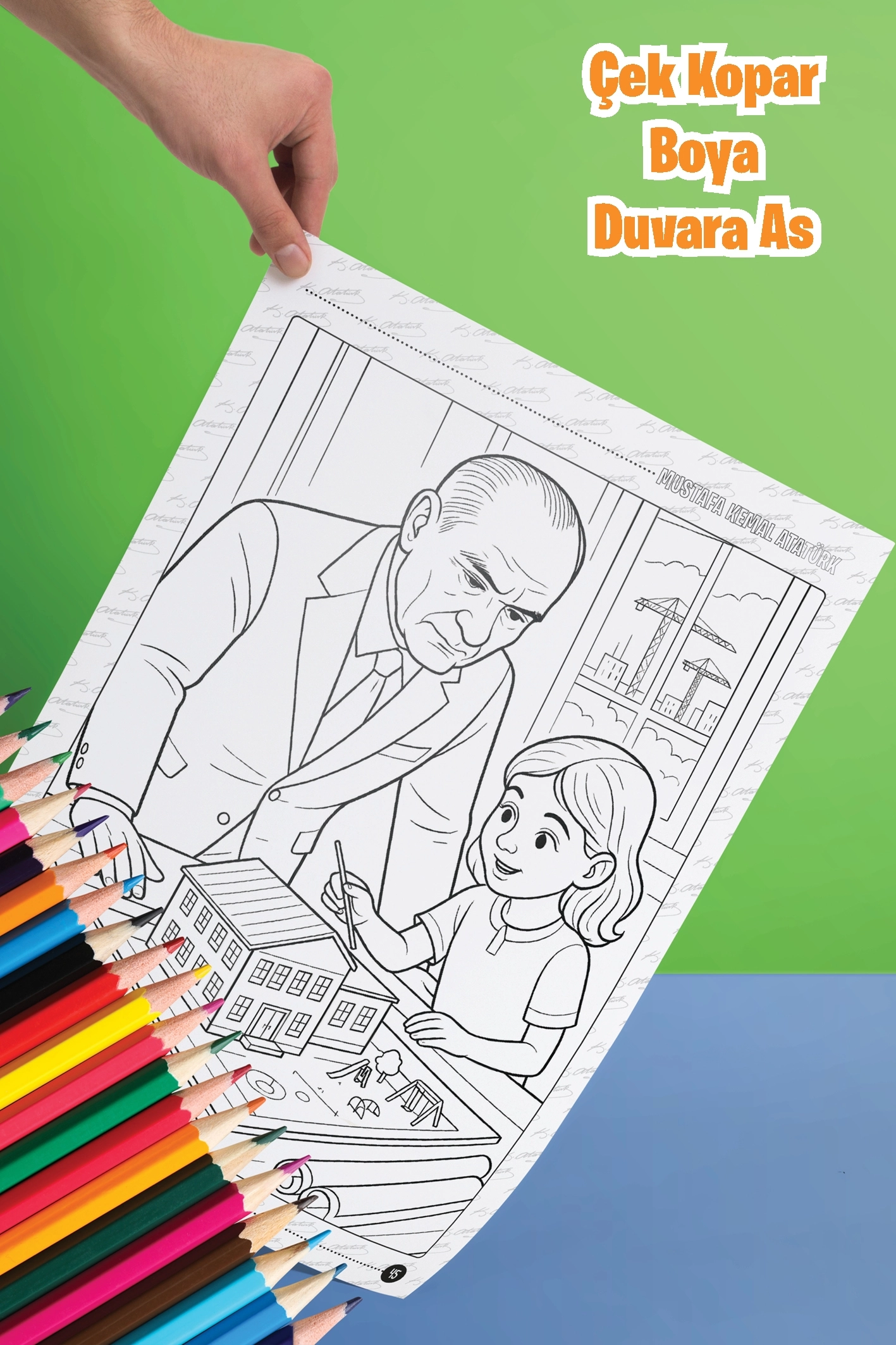 Atatürk Boyama Kitabı