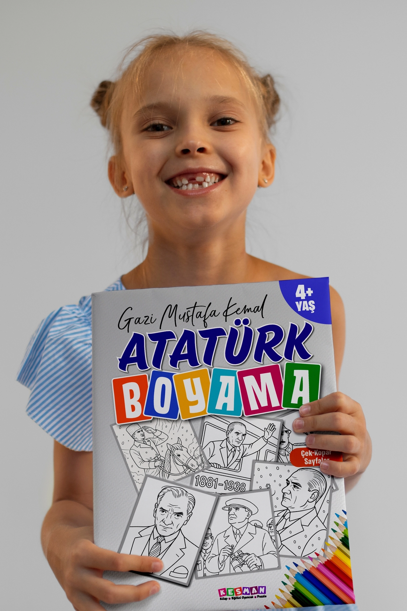 Türkiye Güzellikleri Boyama + Atatürk Boyama Kitabı Seti (Boyama Kalemi Hediyeli)