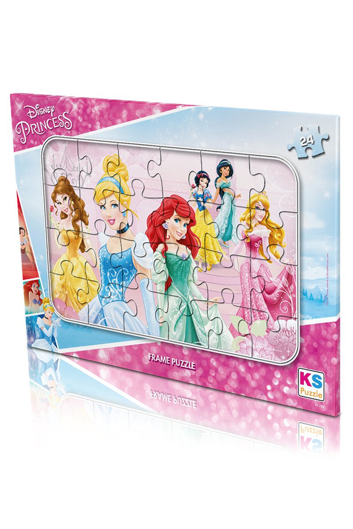Disney Princess Frame Puzzle Yapboz 24 Parça