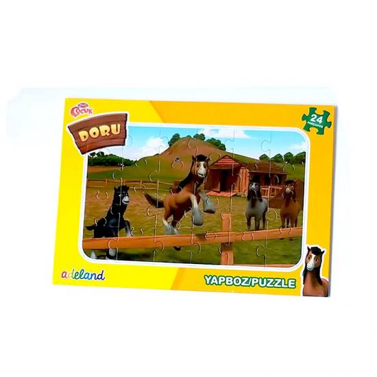 TRT Çocuk Doru Puzzle/Yapboz 24 Parça