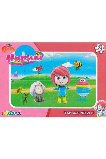 TRT Çocuk Hapşuu Frame Puzzle/Yapboz 24 Parça