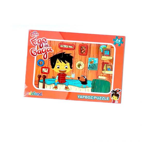 TRT Çocuk Ege ile Gaga Puzzle/Yapboz 24 Parça