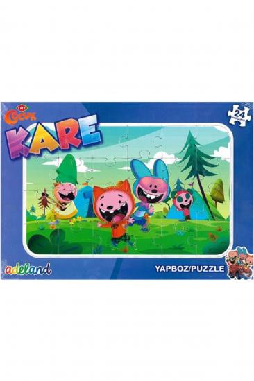 TRT Çocuk Kare Takımı Puzzle/Yapboz 24 Parça