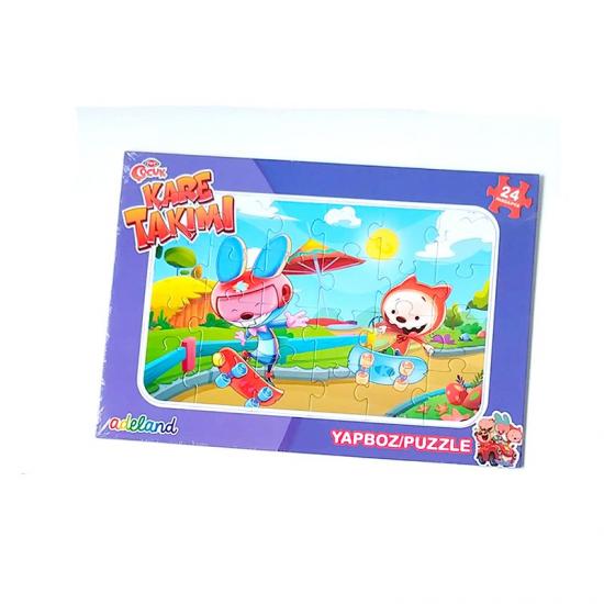 TRT Çocuk Kare Takımı Puzzle/Yapboz 24 Parça