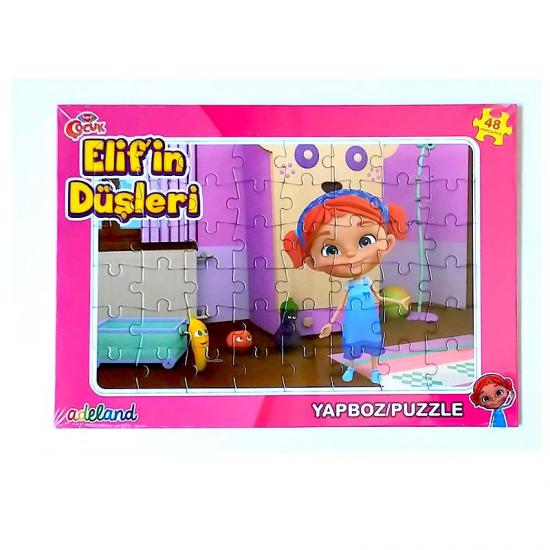 TRT Çocuk Elif’in Düşleri Frame Puzzle/Yapboz 48 Parça