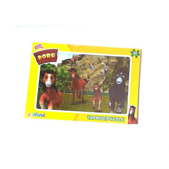 Trt Çocuk Doru Lisanslı Frame Puzzle/Yapboz 48 Parça