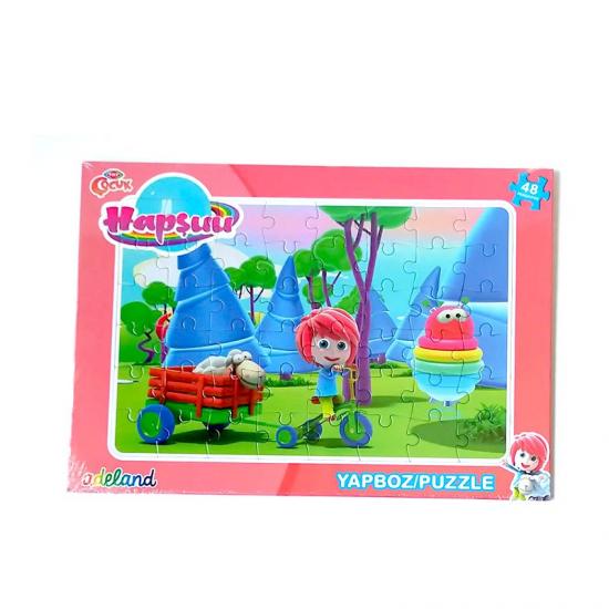 TRT Çocuk Hapşuu Frame Puzzle/Yapboz 48 Parça