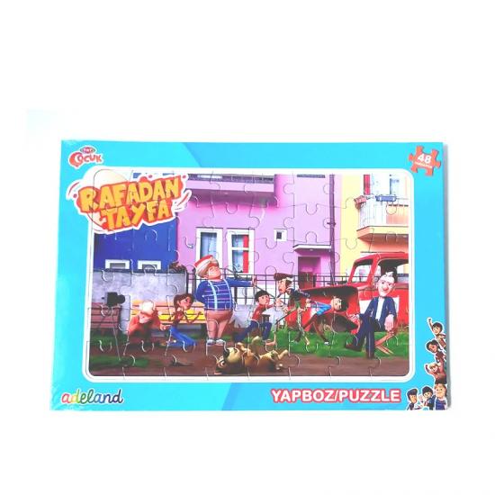 TRT Çocuk Rafadan Tayfa Frame Puzzle/Yapboz 48 Parça