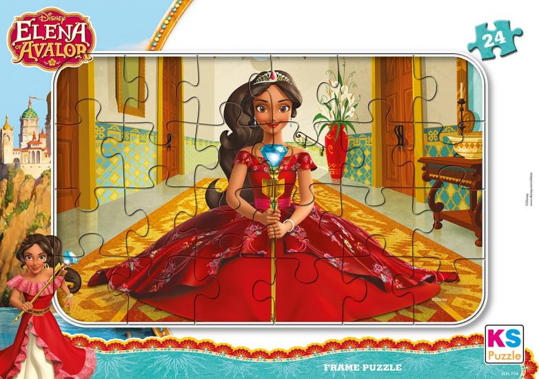Disney Prenses Elena (Elena Avalor) Frame Puzzle/Yapboz 24’parça