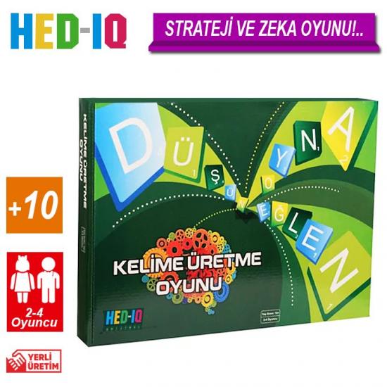 H.E.D Kelime Üretme Zeka ve Strateji Oyunu (Orjinal Ürün)