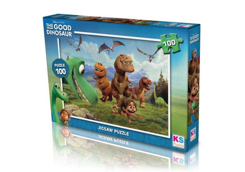 Disney Pixar Good Dinosaur (İyi Dinazor) Kutulu Puzzle/Yapboz 100’parça