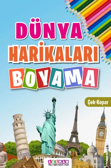 Dünya Harikaları Boyama Kitabı