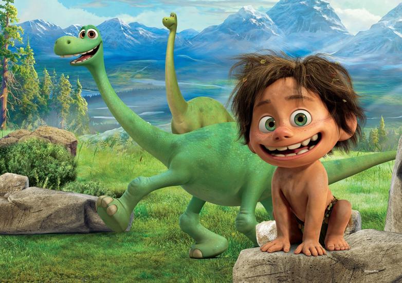 Disney Pixar Good Dinosaur (İyi Bir Dinazor) Lisanslı Kutulu Puzzle/Yapboz 50 Parça