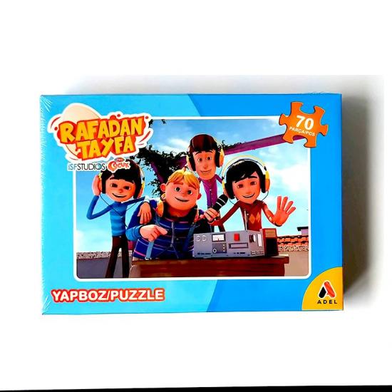 Adeland Trt Çocuk Rafadan Tayfa Kutulu Eğitici Puzzle/Yapboz 70’parça