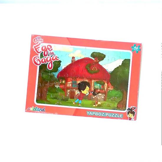TRT Çocuk Ege ile Gaga Puzzle/Yapboz 48 Parça