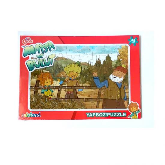 TRT Çocuk Maysa ve Bulut Puzzle/Yapboz 48 Parça