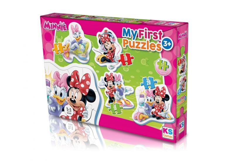 Disney Minnie 4’lü My First Puzzle (0-3 Yaş) Yapboz