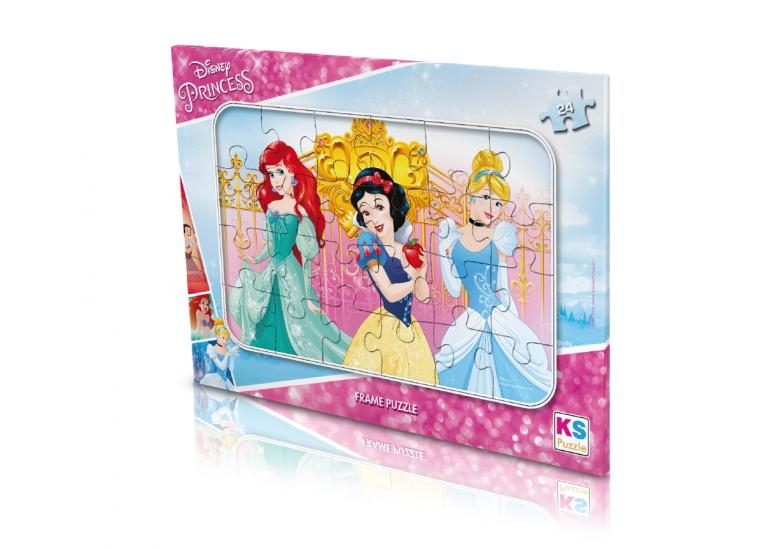 Disney Princess (Prenses) Frame Puzzle/Yapboz 24 Parça