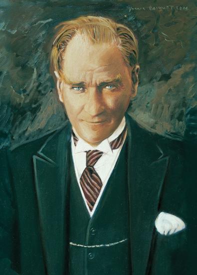 500 Parça Puzzle Atatürk Portresi Kutulu Puzzle/Yapboz