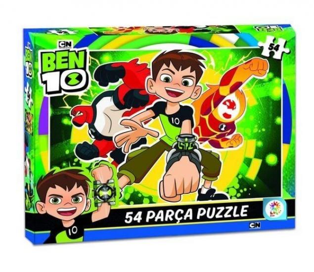 Ben Ten (Ben10) 54 Parça Lisanslı Kutulu Puzzle/Yapboz