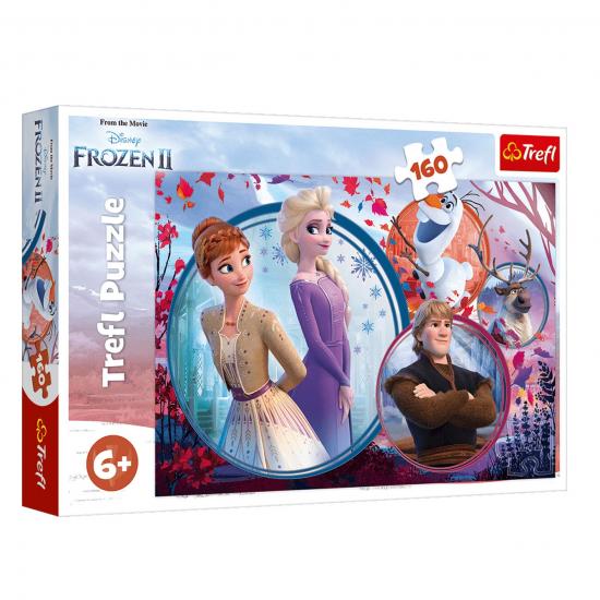 Elsa Frozen II Sister Adventure Kutulu Puzzle/Yapboz 160 Parça