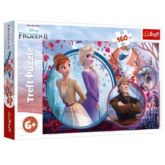Elsa Frozen II Sister Adventure Kutulu Puzzle/Yapboz 160’parça