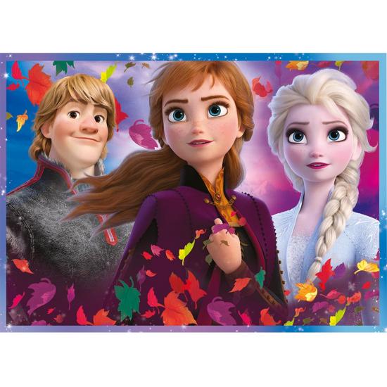 Elsa Frozen II Bilinmeyene Yolculuk 4’lü Puzzle/Yapboz (35+48+54+70 Parça)